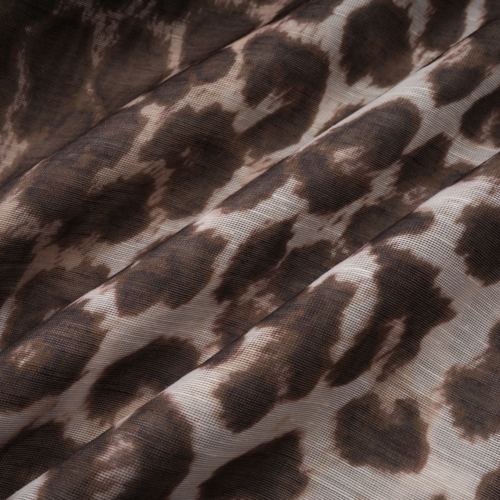 Belle leopard-print oversize-sleeved blouse