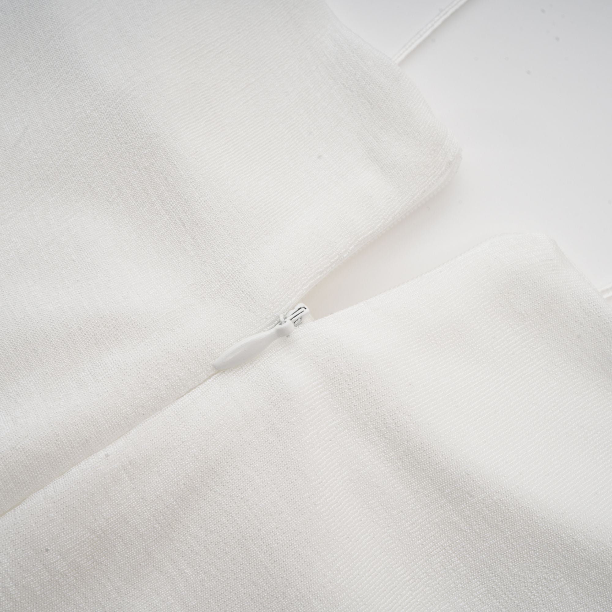 Nadine off-shoulder panelled maxi dress in White