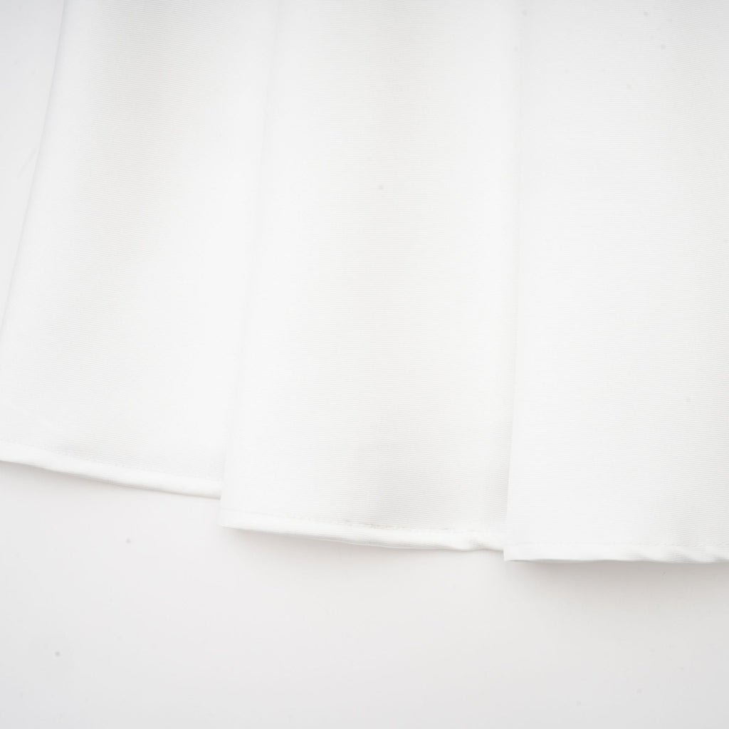 Nadine off-shoulder panelled maxi dress in White