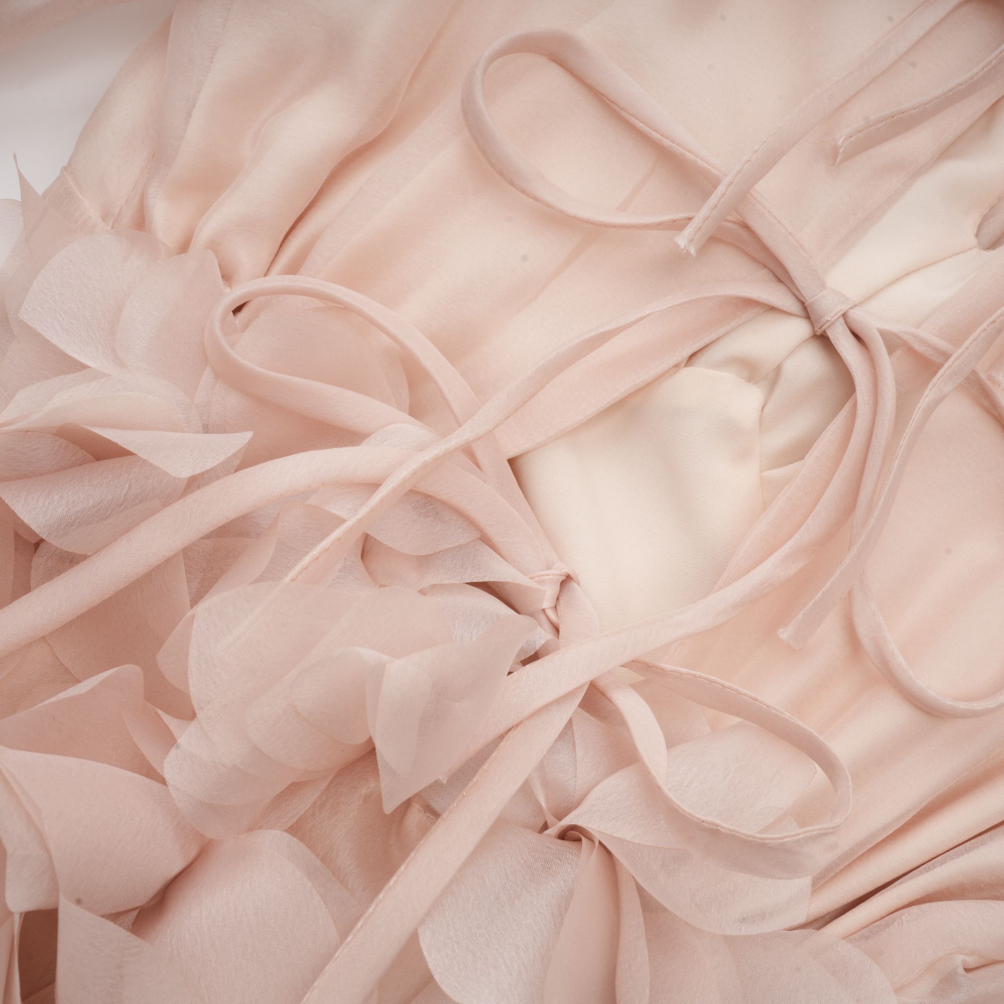 Lucie faux-floral embellished midi dress