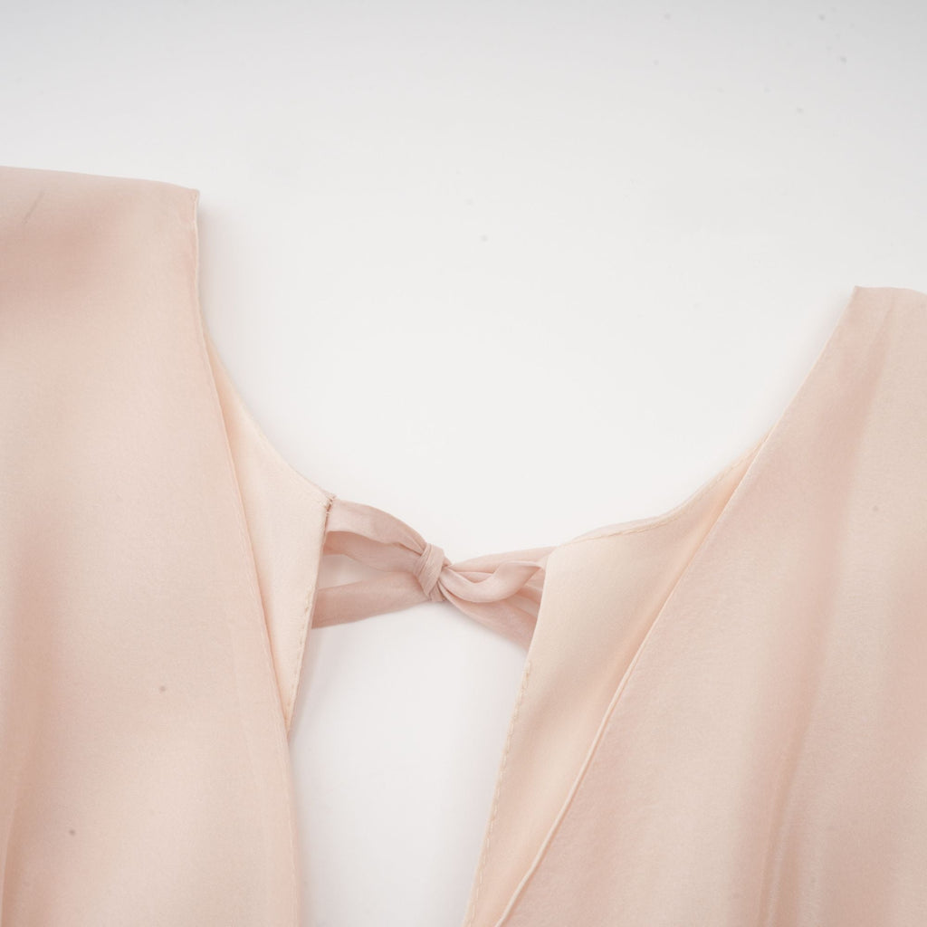 Lucie faux-floral embellished midi dress