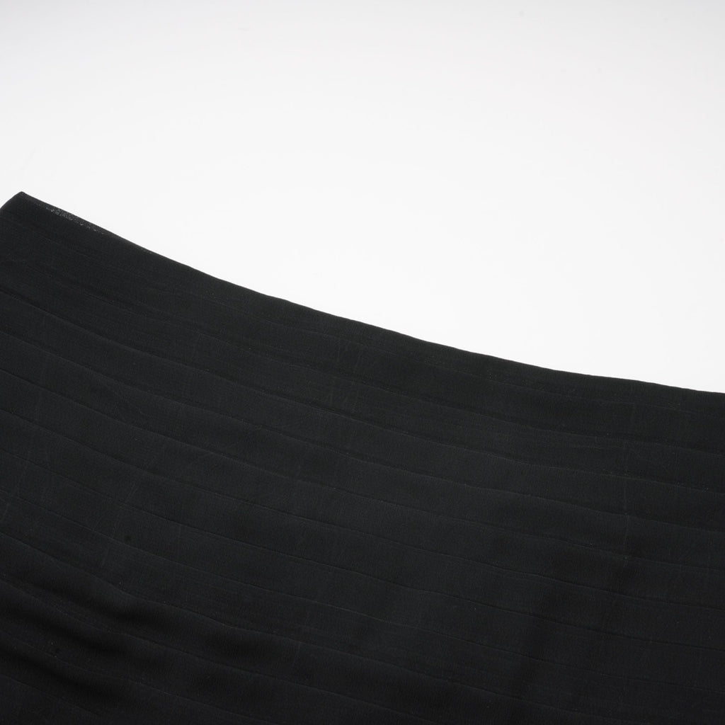 Jacqueline rayon plisserad tyllmaxikjol med volang