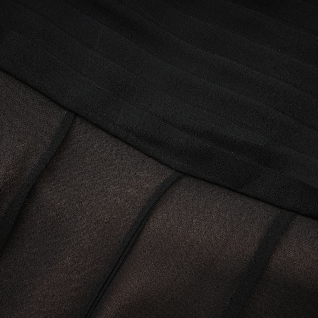 Jacqueline rayon plisserad tyllmaxikjol med volang