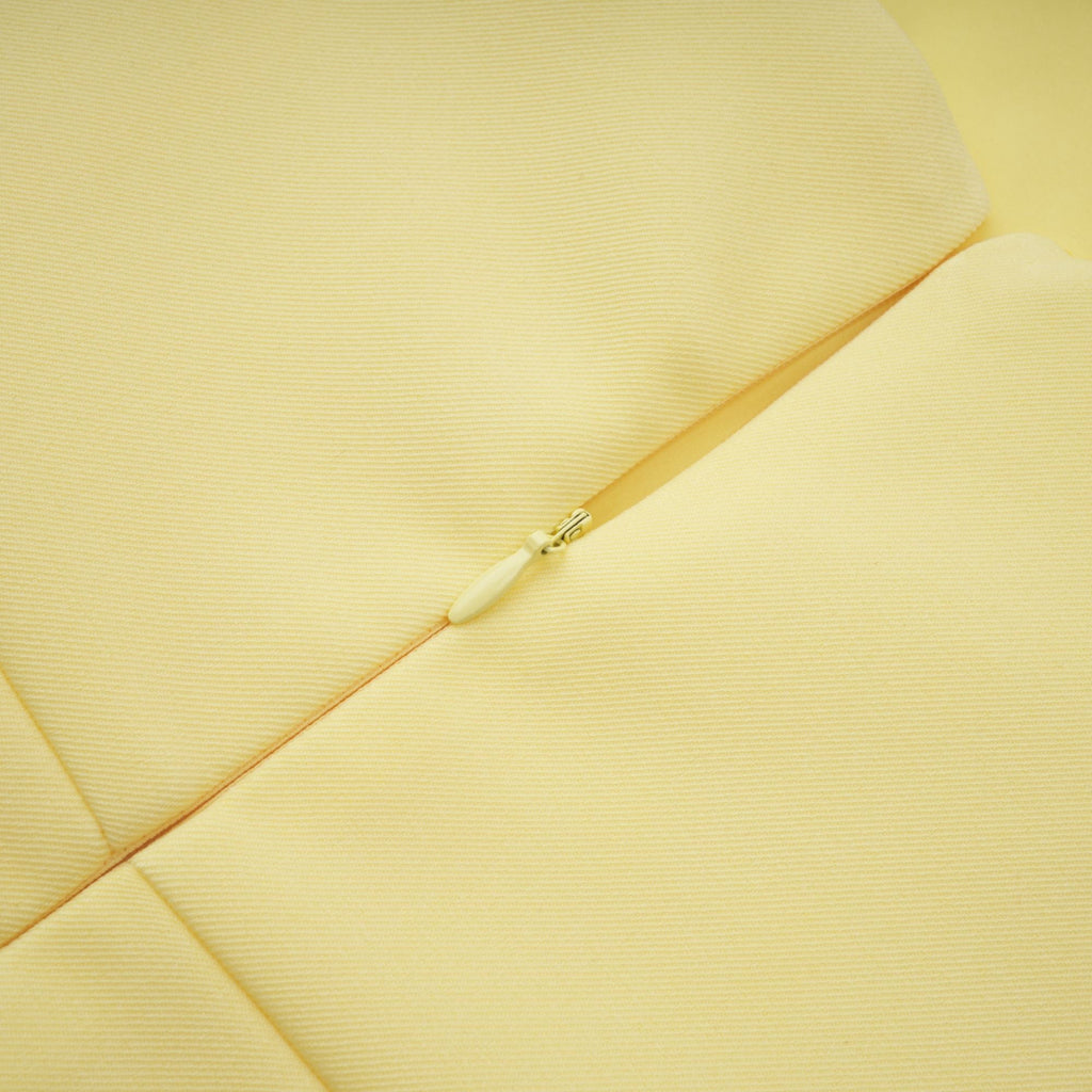 Abigail Gul Blommig Broderad Miniklänning