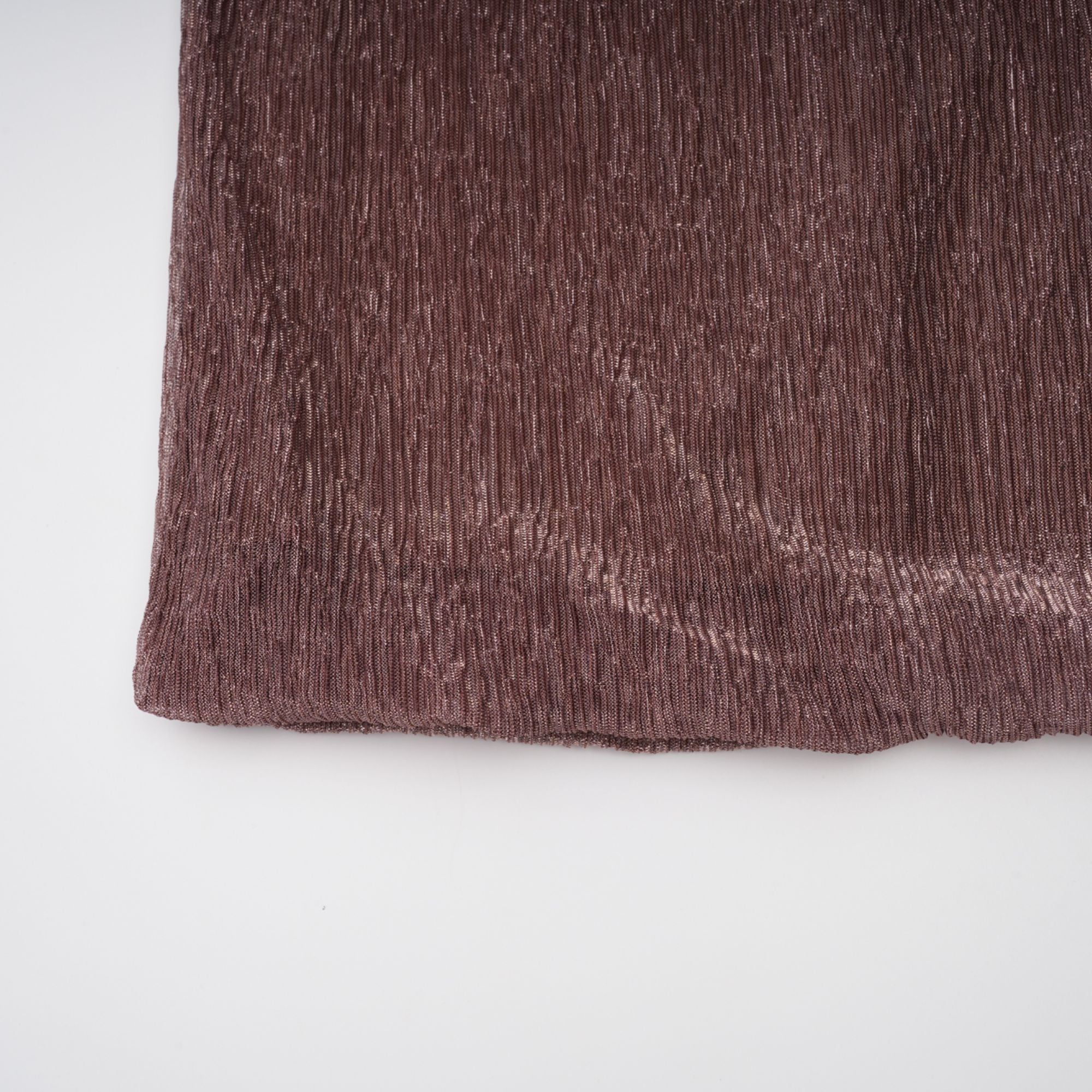 Delphine ribbon-design corset maxi dress in Brown