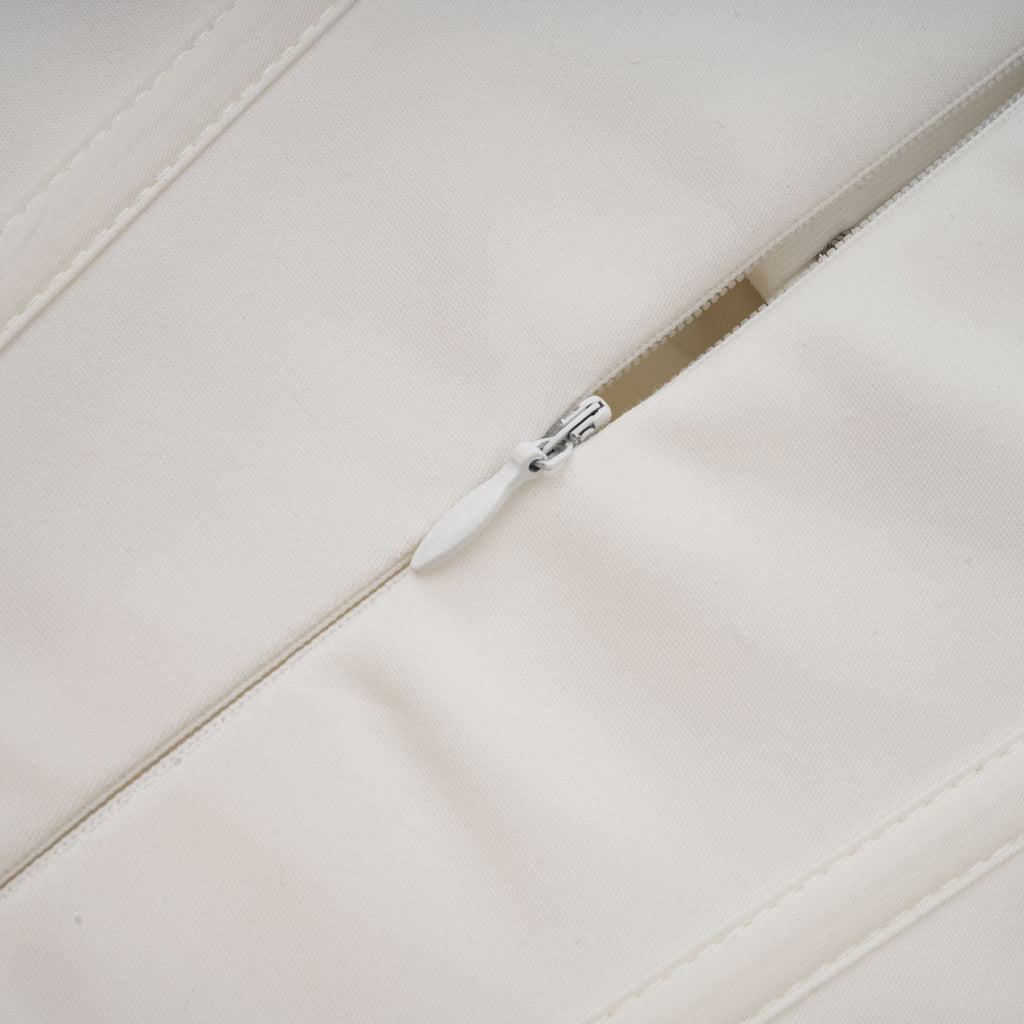 Katherine White Off-Shoulder Corset Midi Dress