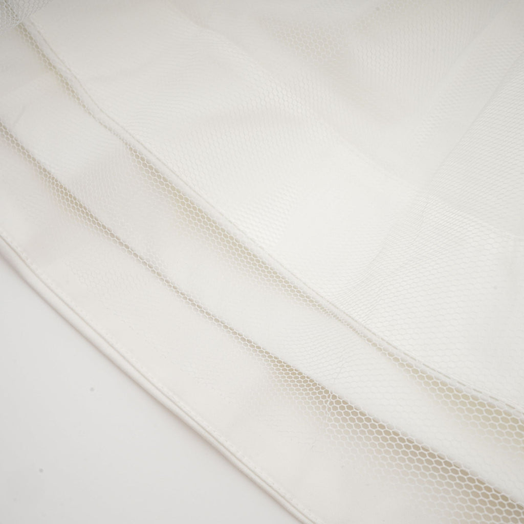 Katherine White Off-Shoulder Corset Midi Dress