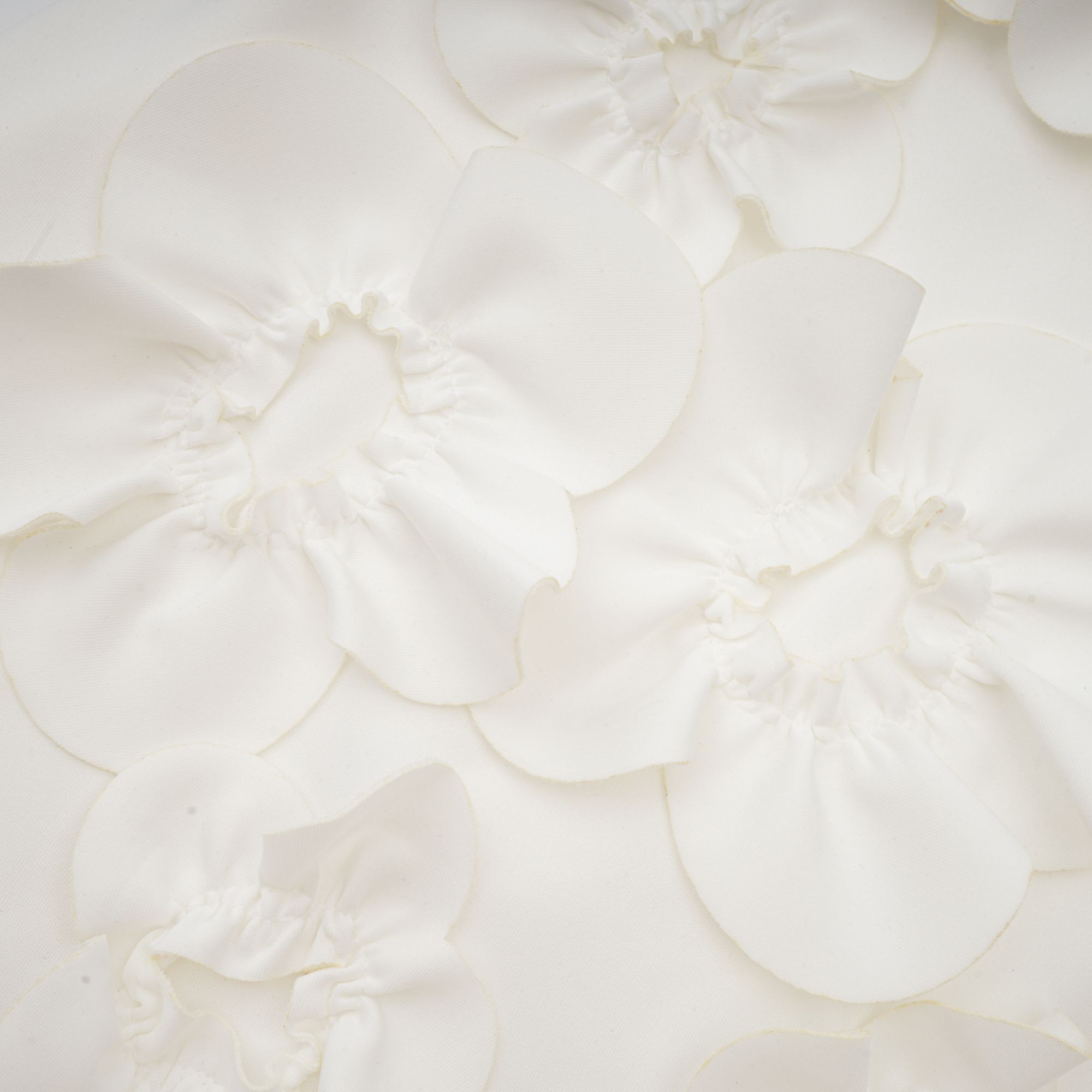 Magali White Sleeveless Maxi Dress with Faux Flower & Bow-Tie Embellishment