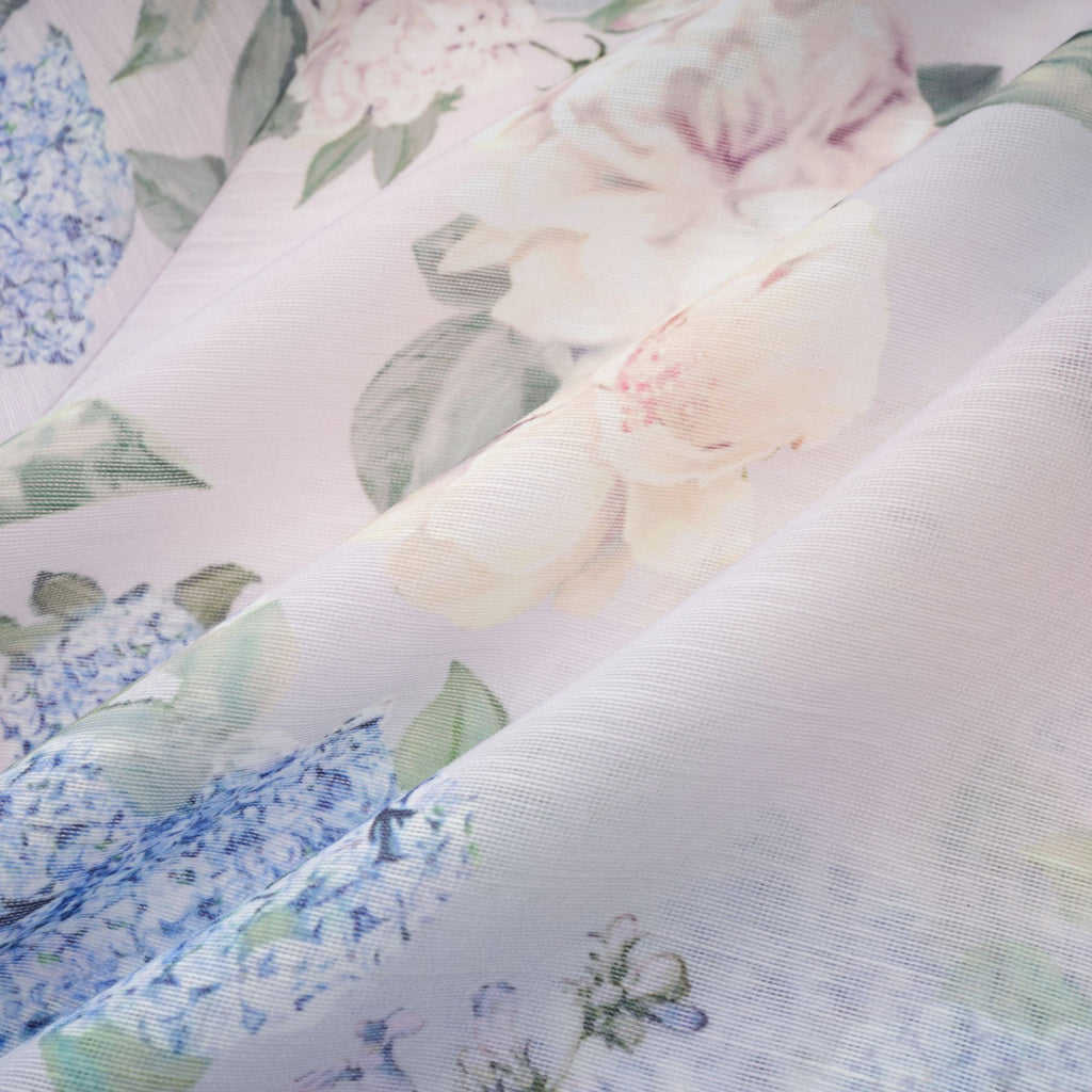 Fabienne light-pink floral-print mini dress