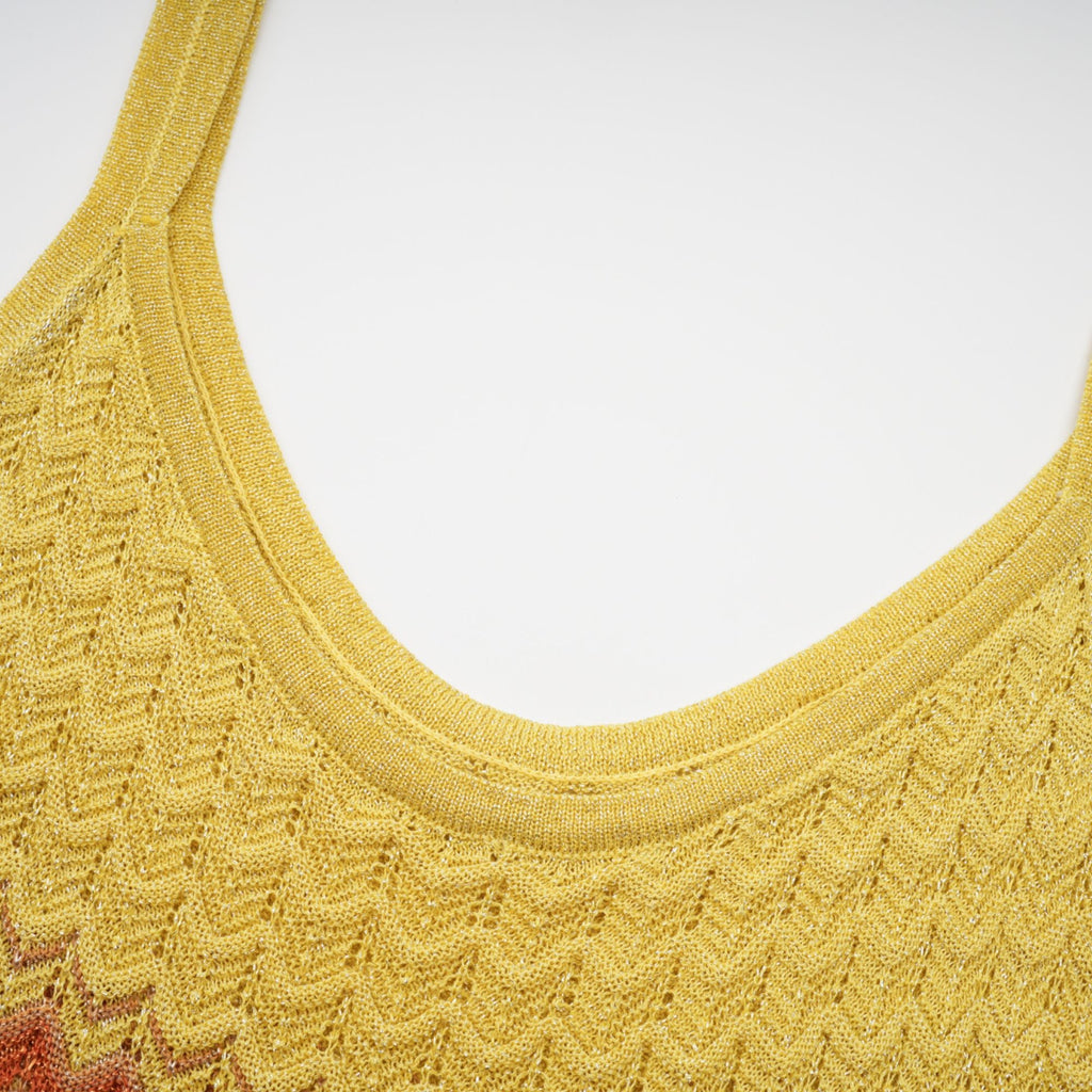 Audrey gradient stickad maxiklänning