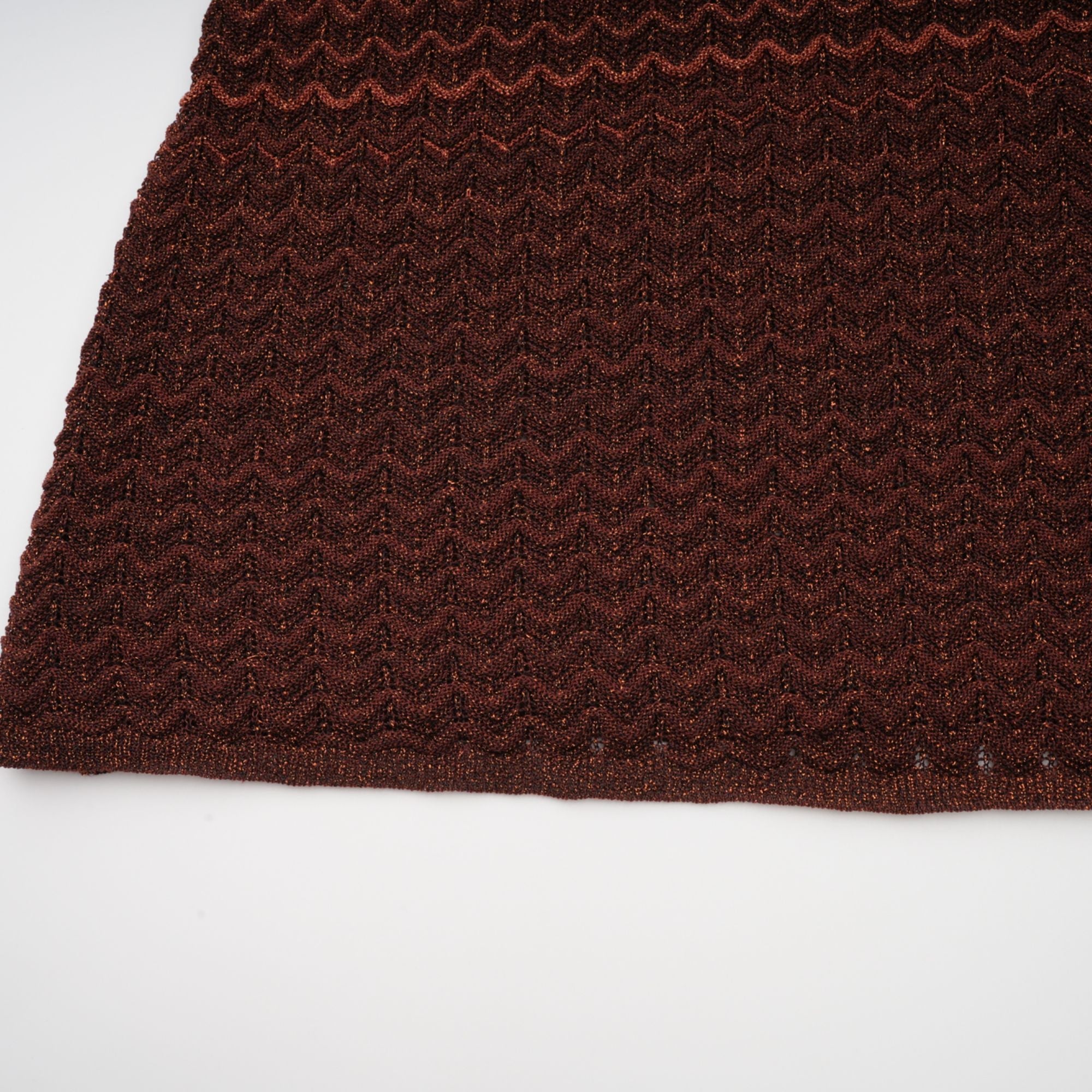 Audrey gradient stickad maxiklänning