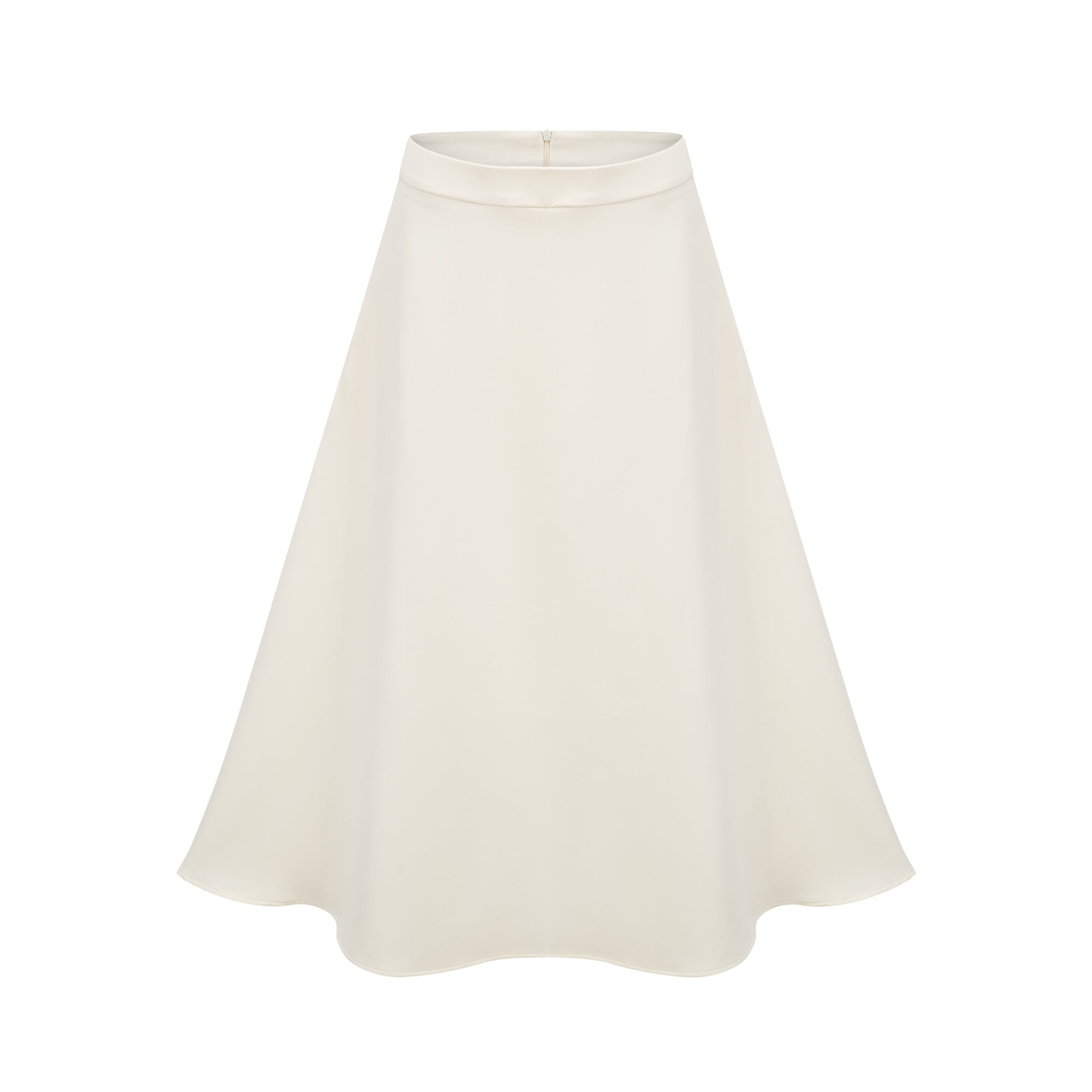 Coralie neutrala 3D-blommiga topp- och kjolset med matchande mönster