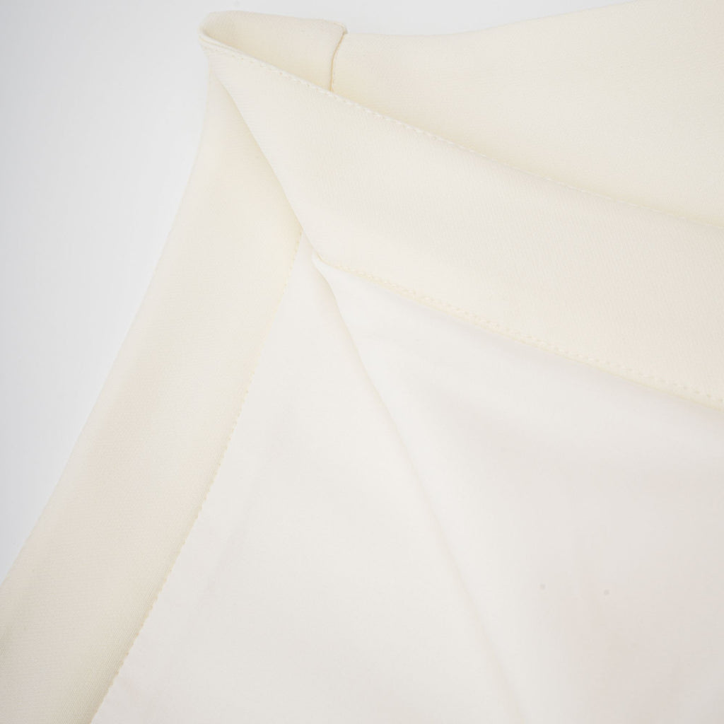 Coralie neutrala 3D-blommiga topp- och kjolset med matchande mönster