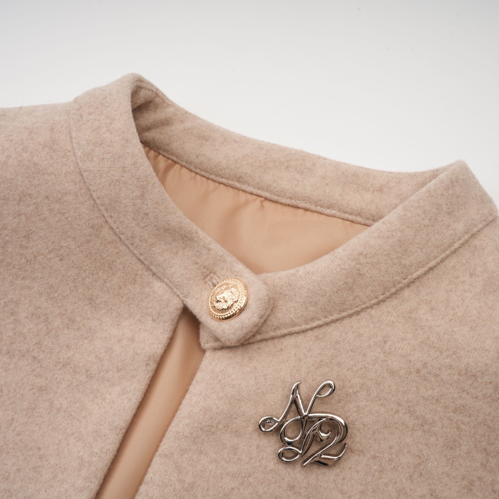 Rosella avtagbar kappa i fuskpäls