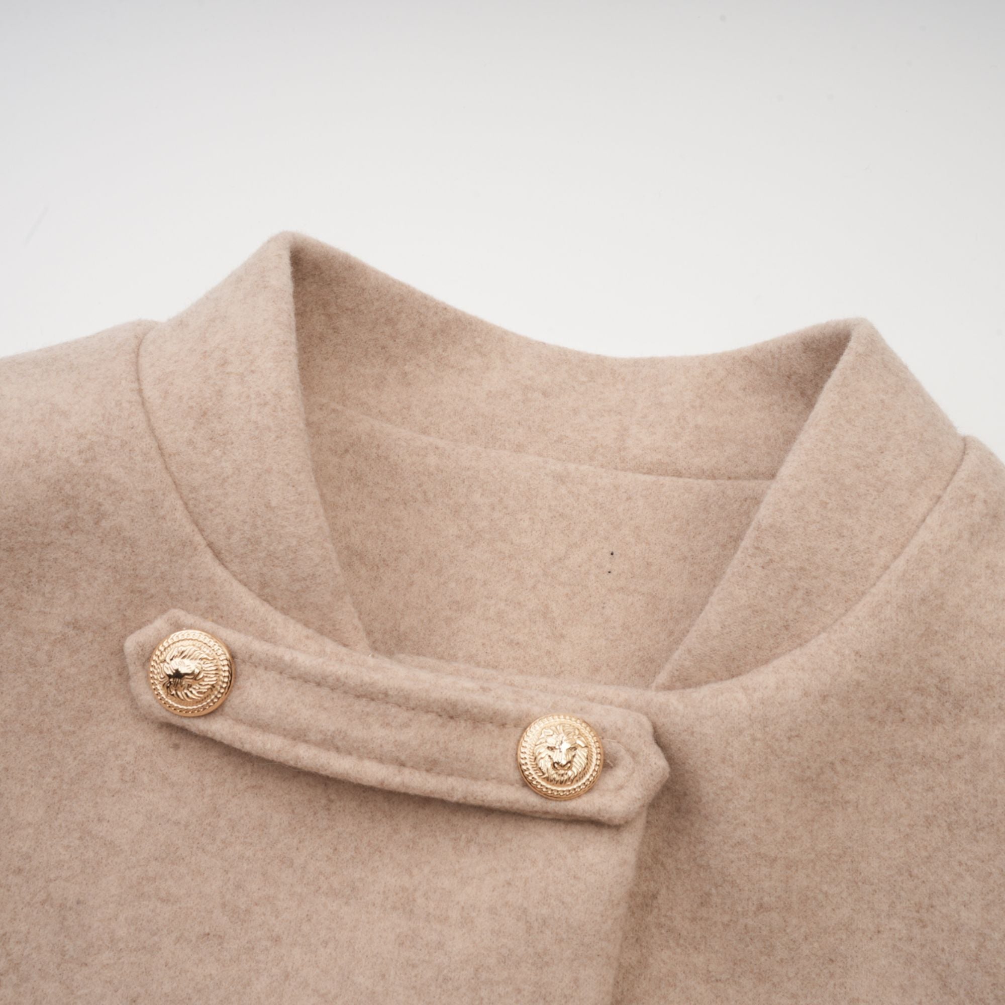 Rosella avtagbar kappa i fuskpäls