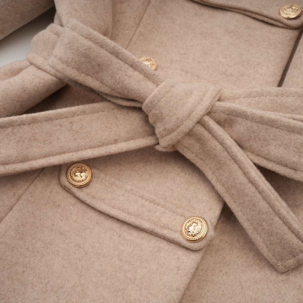 Rosella avtagbar kappa i fuskpäls