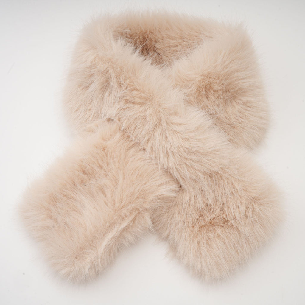 Rosella avtagbar kappa i fuskpäls