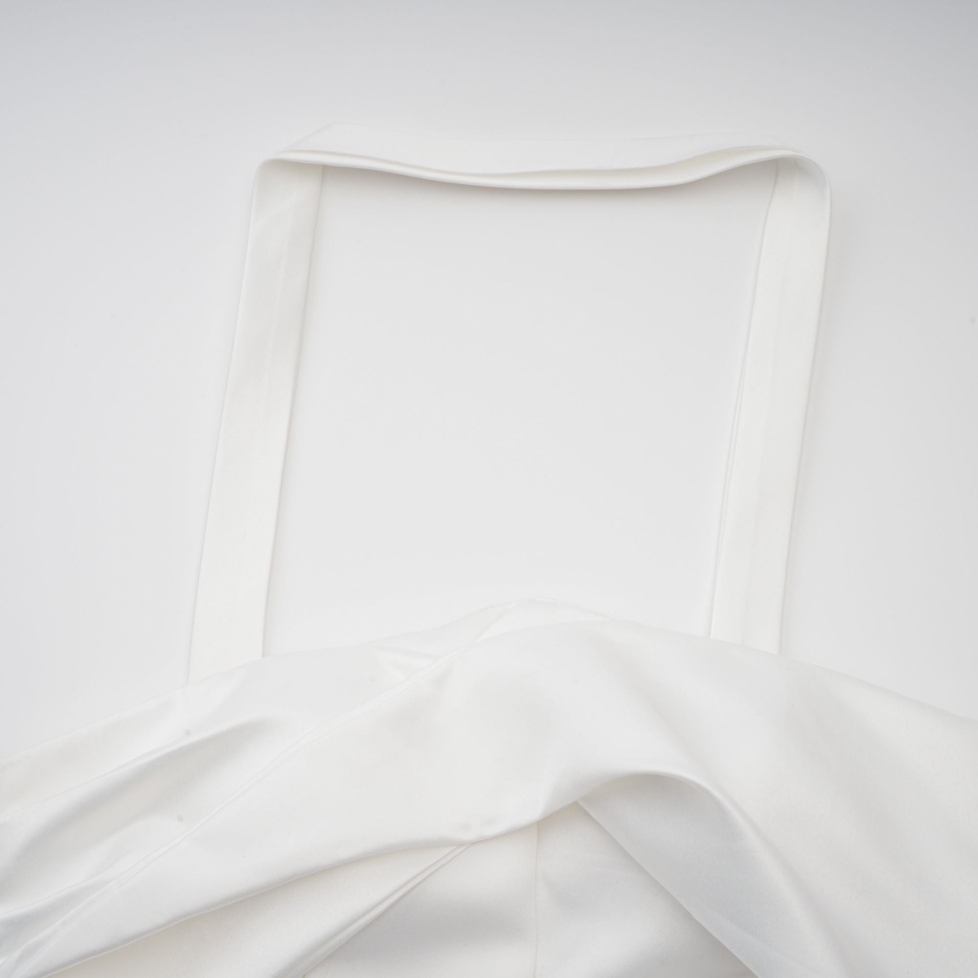 Olivia white halterneck ruffled mini dress