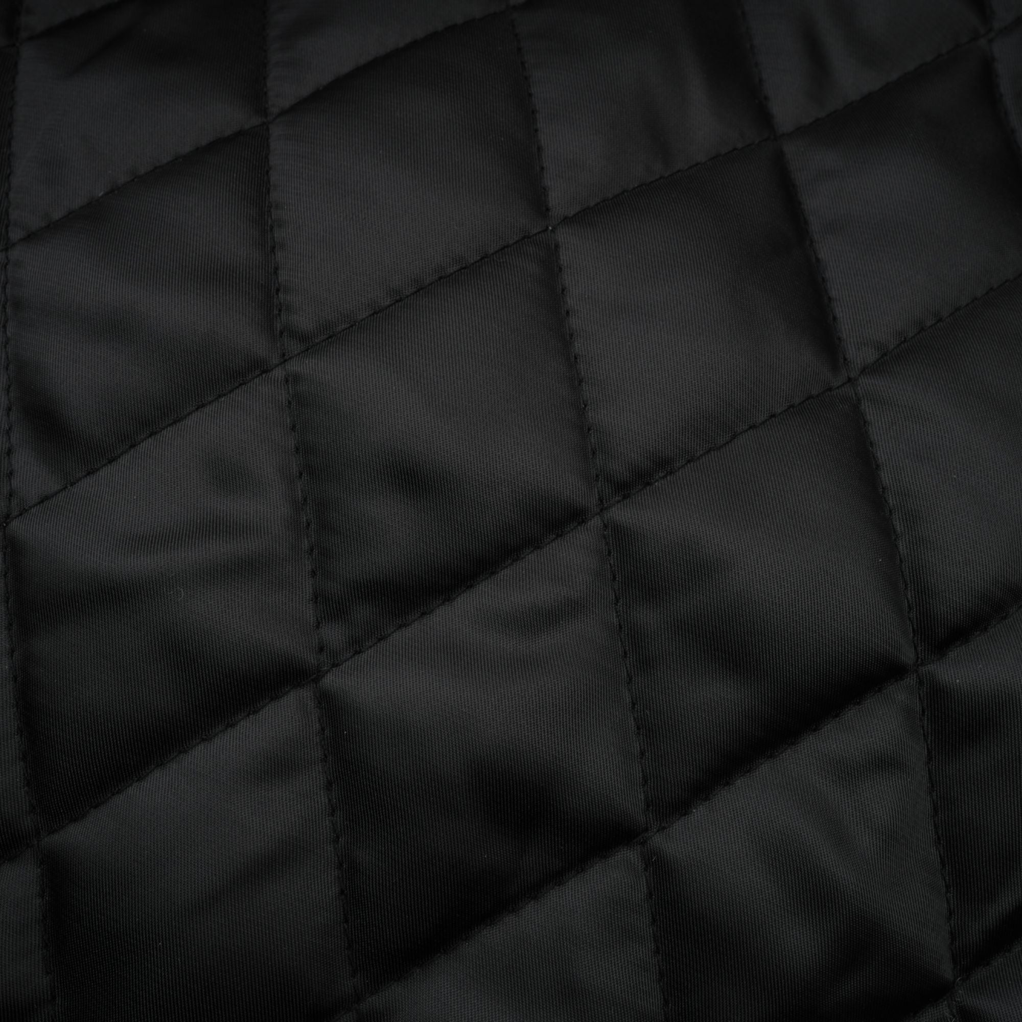 Virginie quiltad, kort skinnjacka