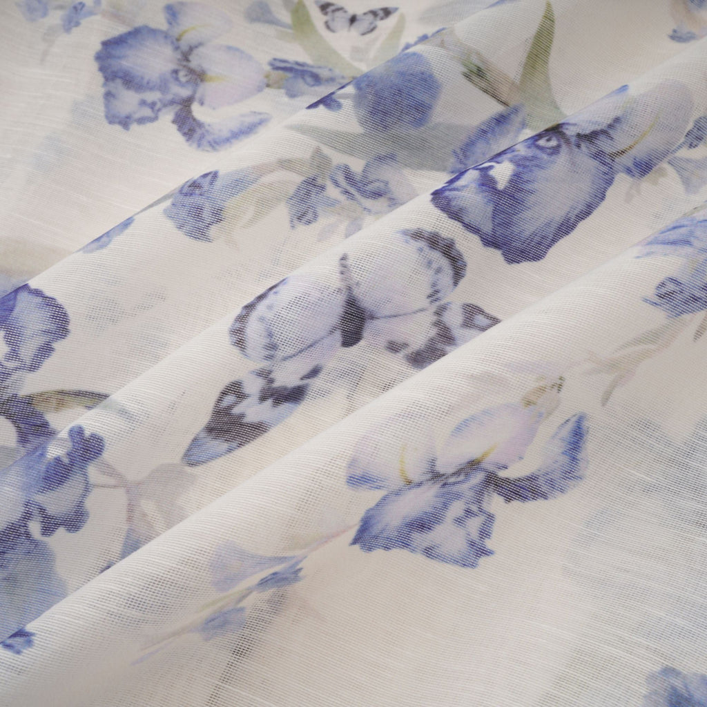 Blandine floral-print flared chiffon mini dress