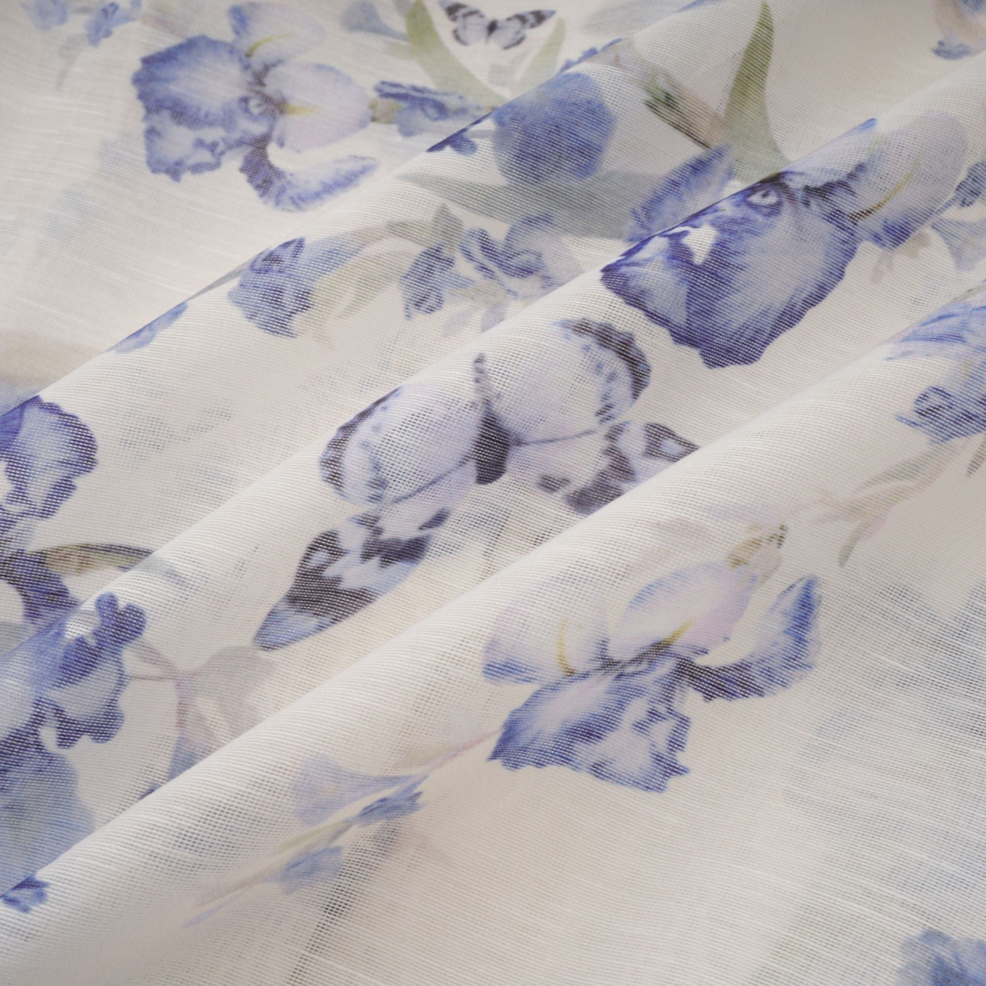 Blandine floral-print flared chiffon mini dress