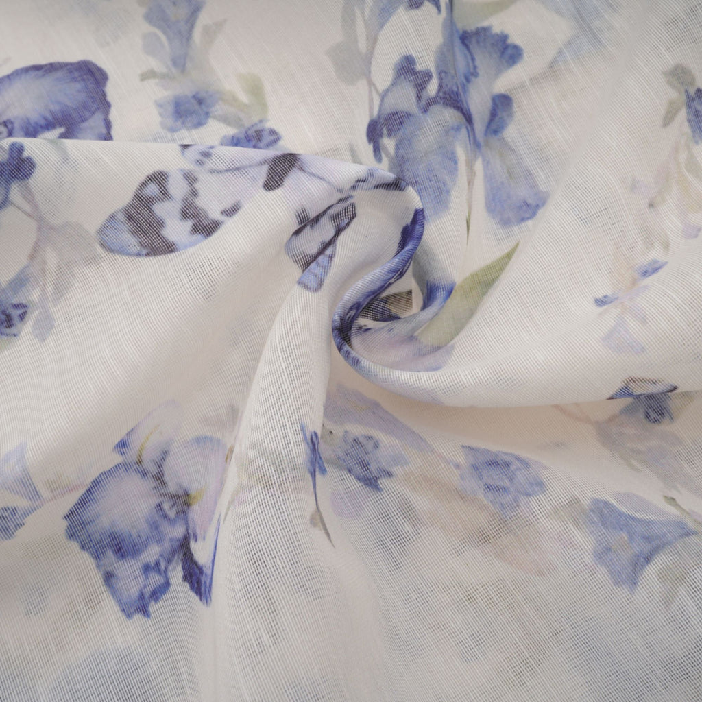 Blandine floral-print flared chiffon mini dress