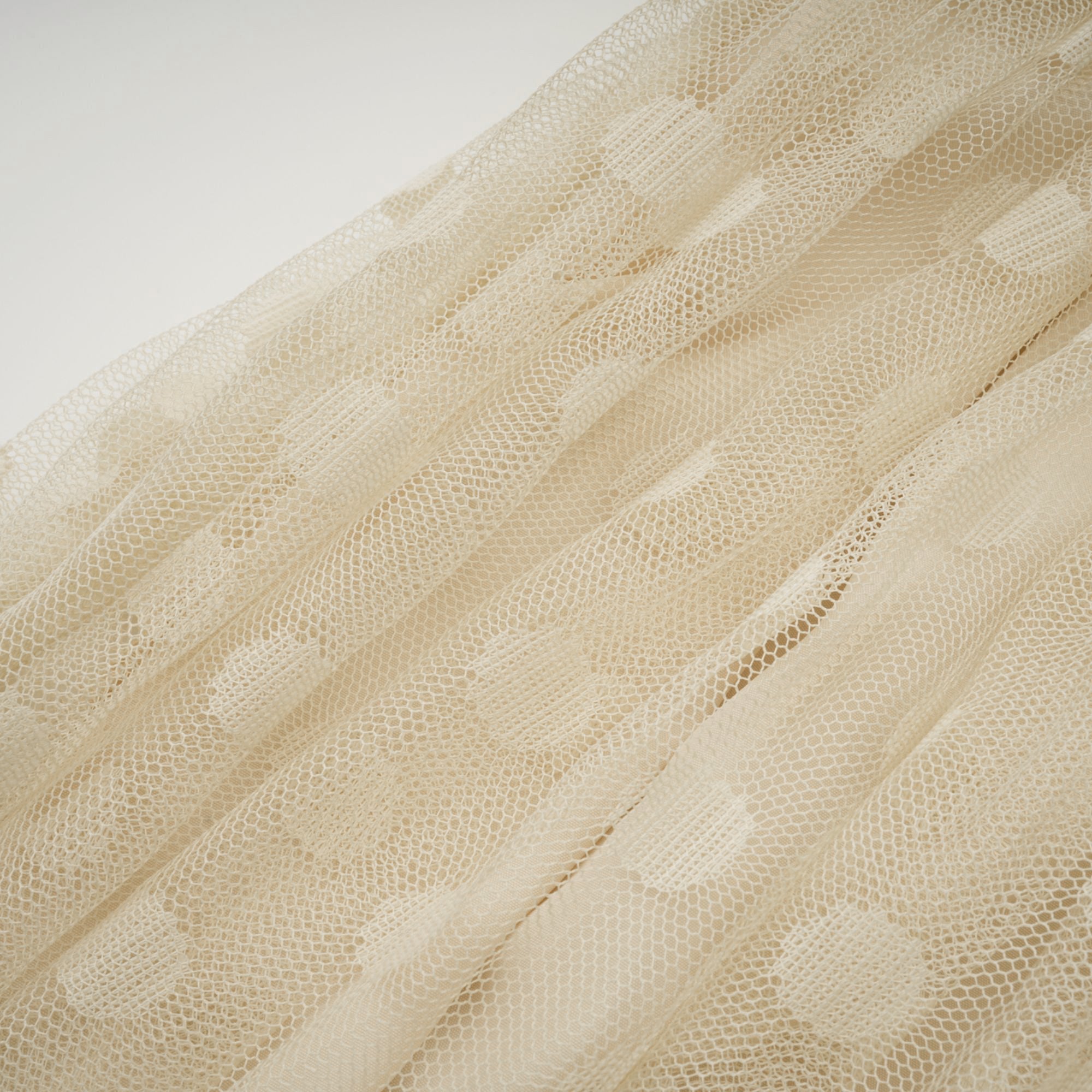 Éliane polka-dot lace-embroidered midi dress