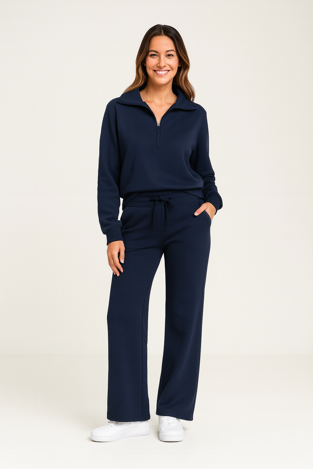 Elaris | Tweedelige Dames Loungewear Set - Zacht en Comfortabel, Luxe Stijl