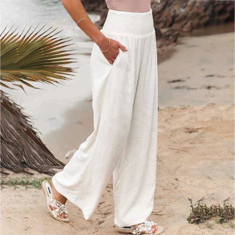 Eliana | Luchtige High Waist Pantalon