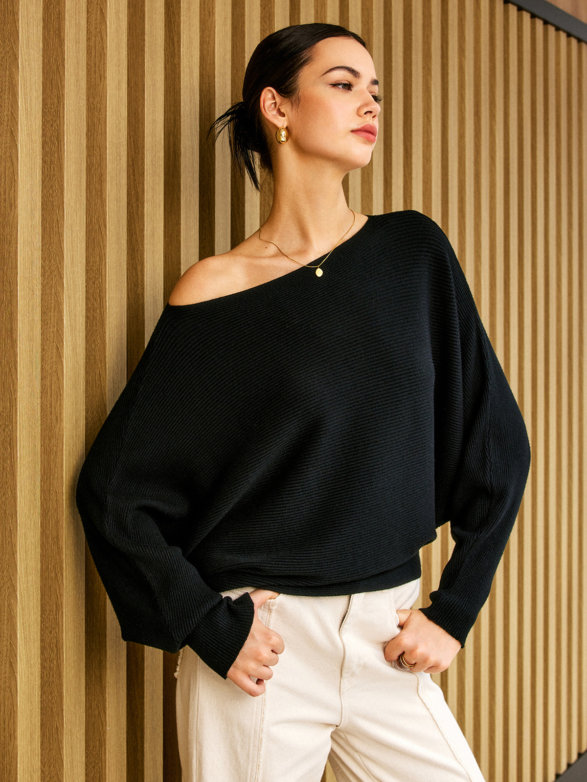 Lima | Casual One-Shoulder Trui Dames