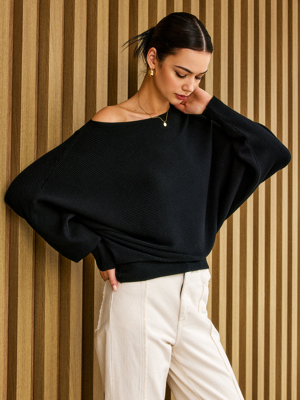 Lima | Casual One-Shoulder Trui Dames