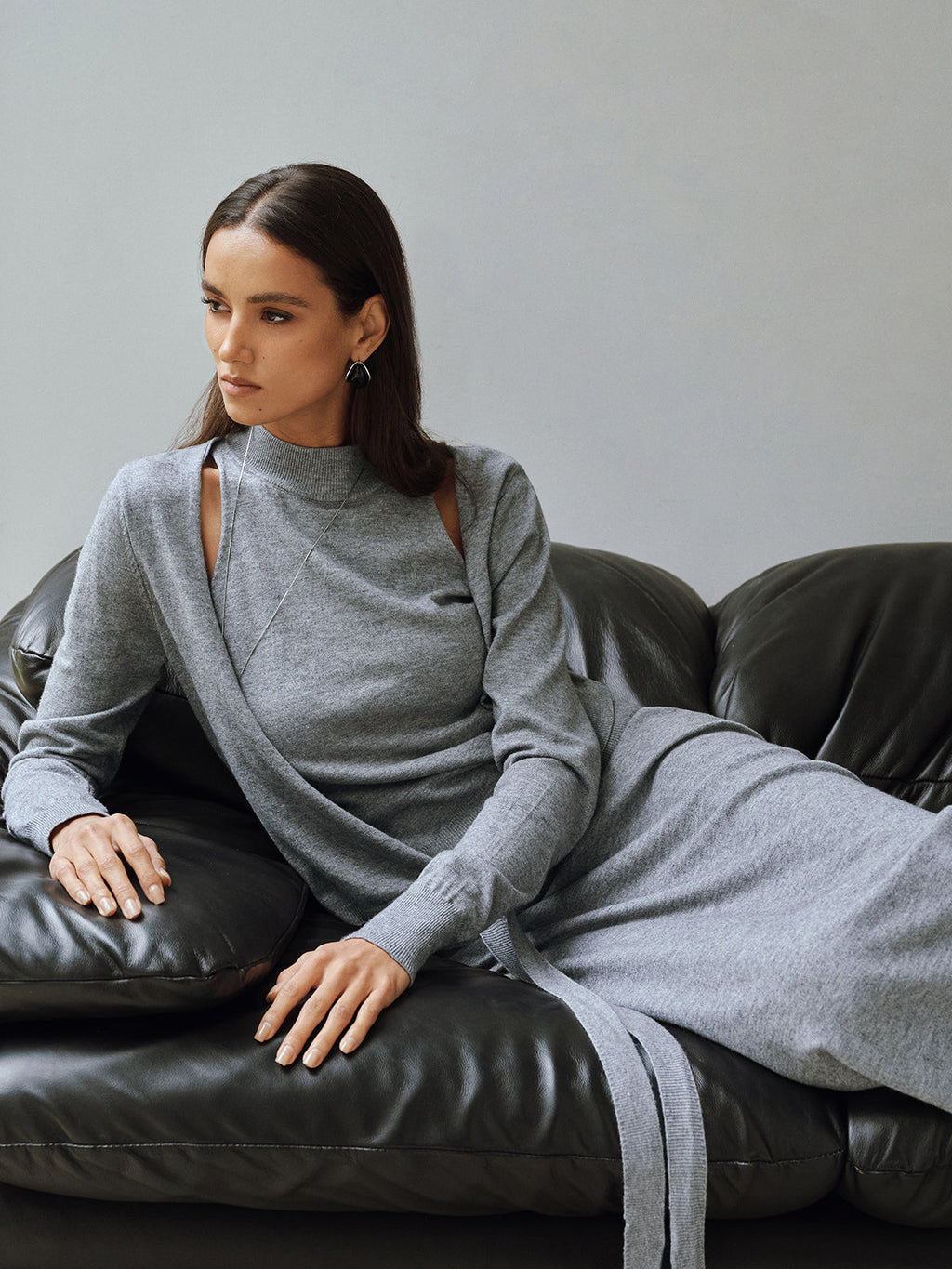 Livia | Ensemble deux pièces pour femme - Haut et jupe ajustés tendance