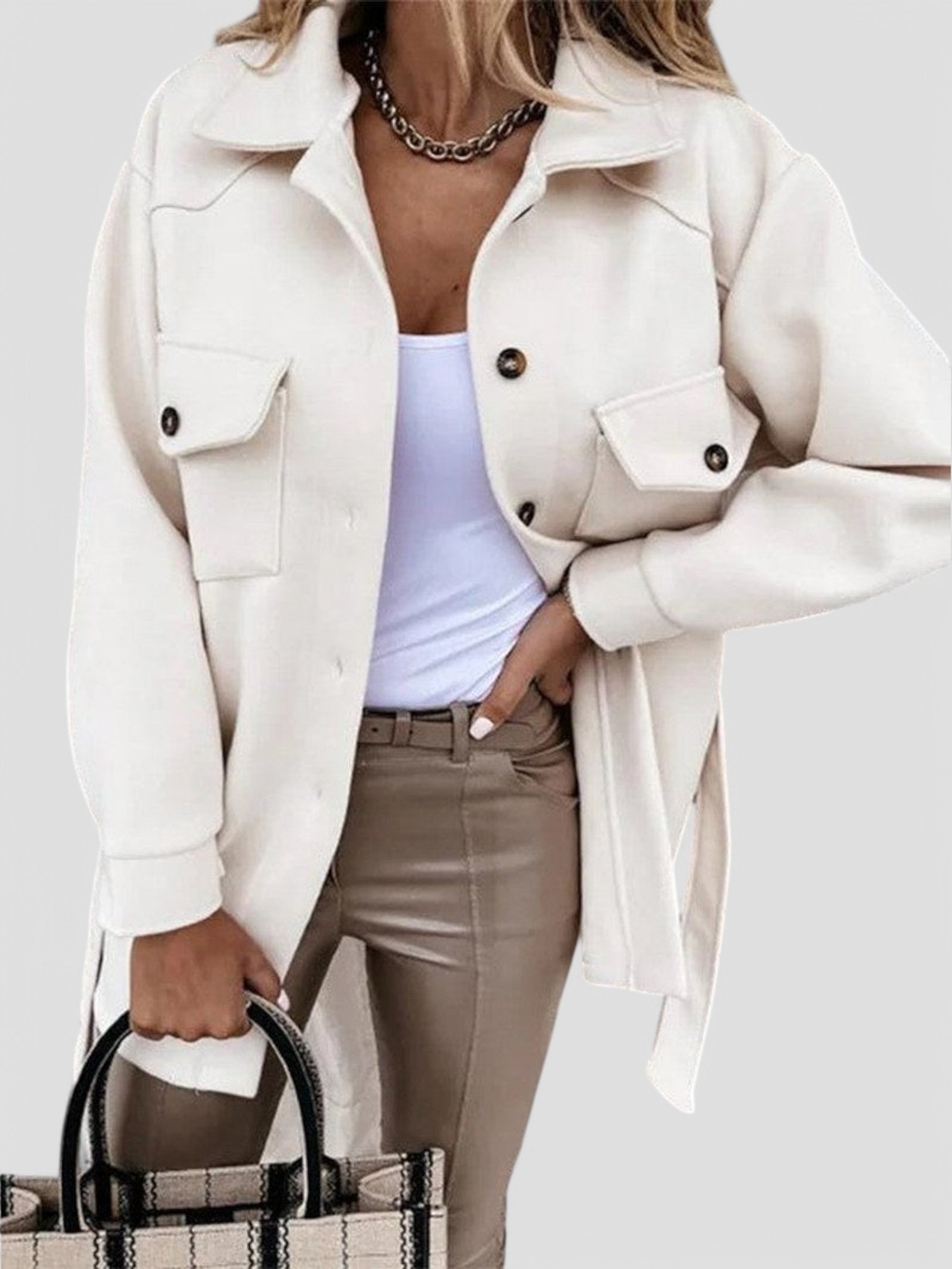 Trendy Zomers Vest met Stijlvolle Knopen voor Dames