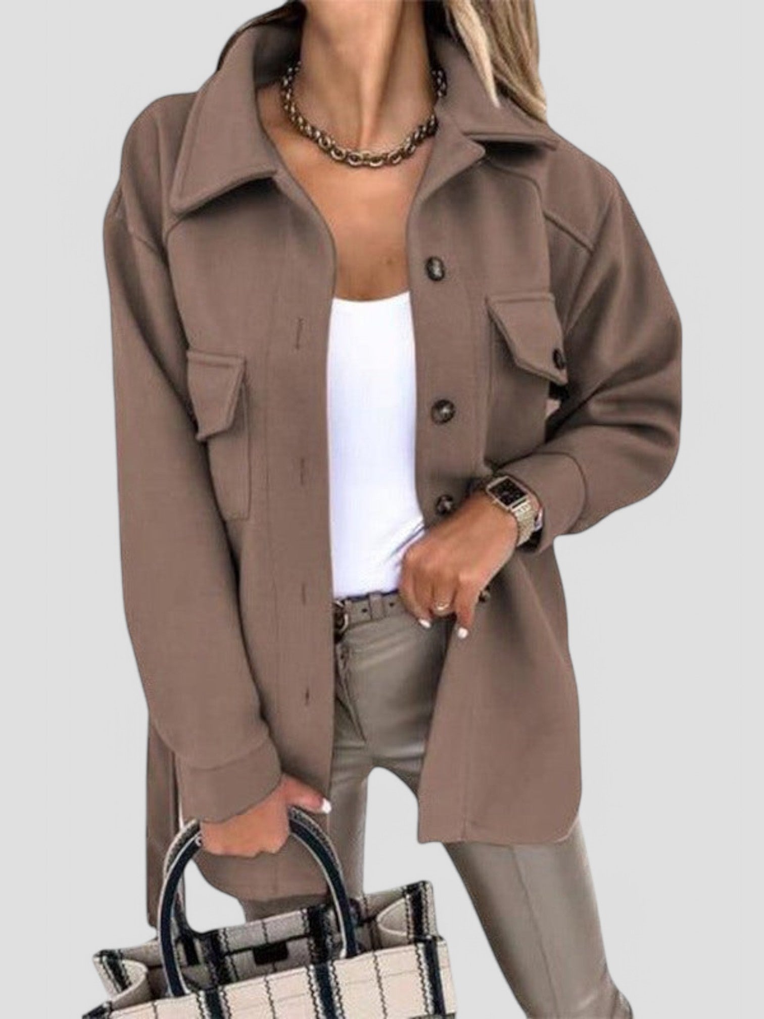 Trendy Zomers Vest met Stijlvolle Knopen voor Dames