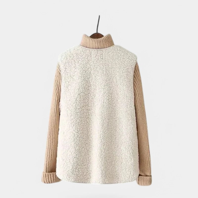 Glea | Teddy Gilet Dam - Bekväm, mjuk ärmlös väst