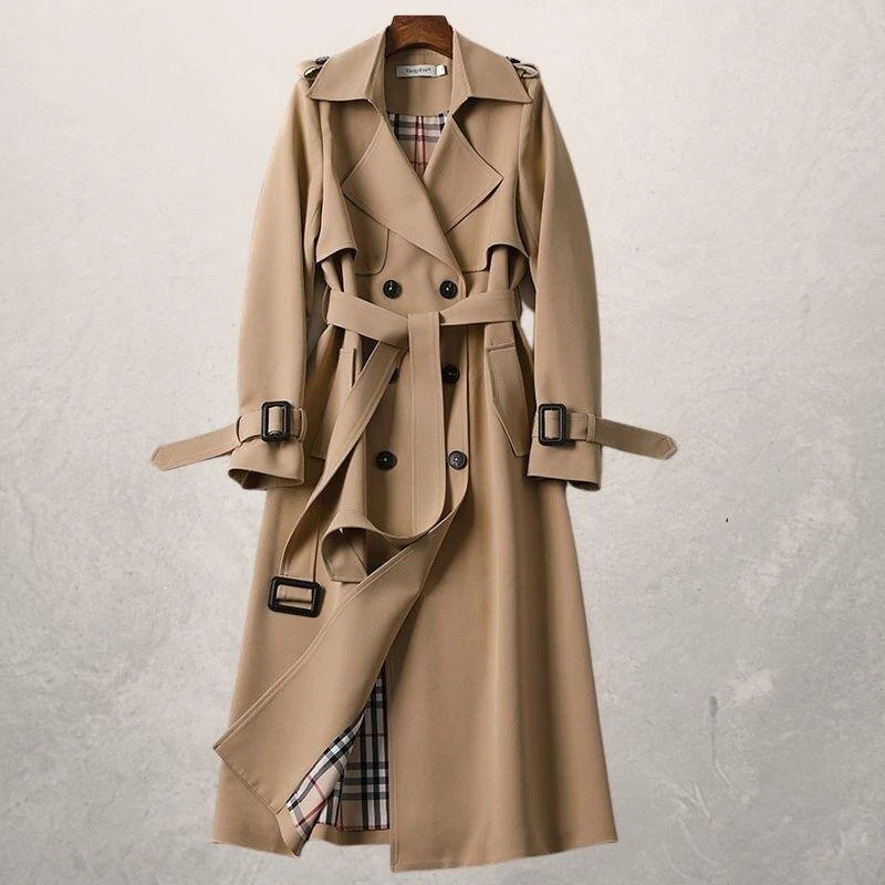Elze | Dames Trenchcoat Getailleerde - Elegante en Comfortabel