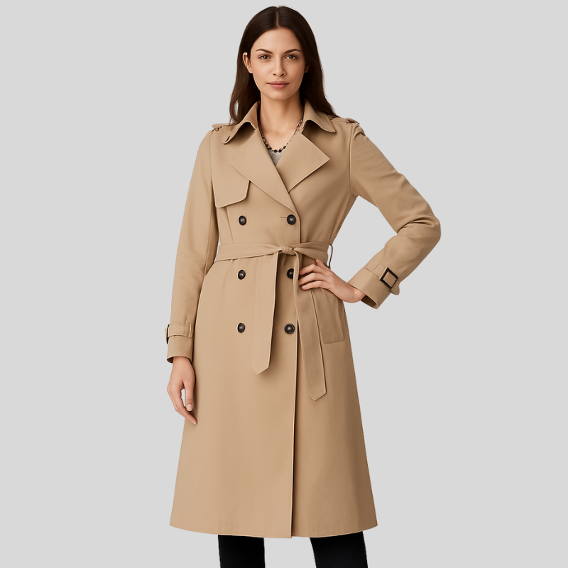 Elze | Trenchcoat i dammodell – elegant och bekväm