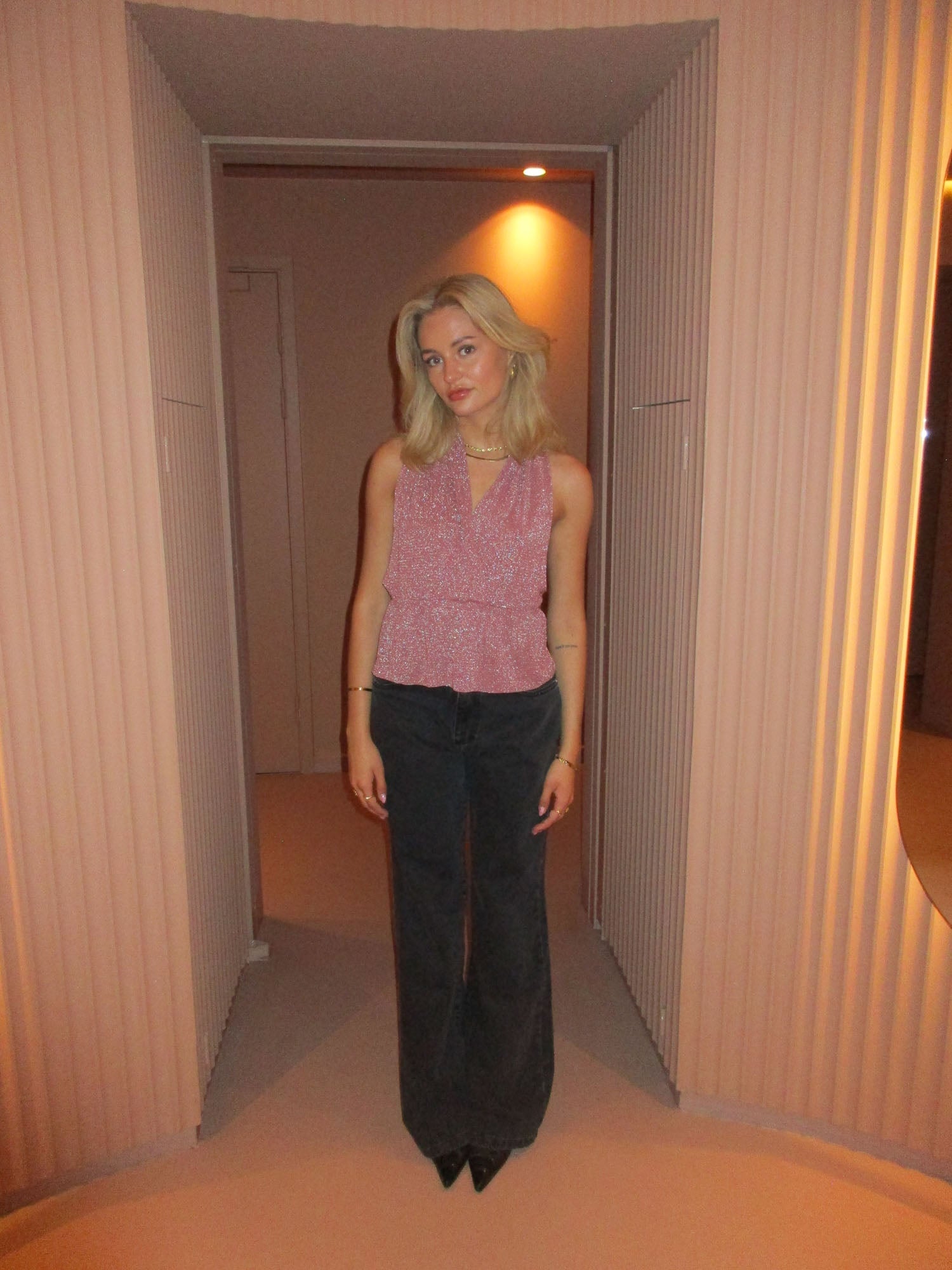 Mirry | Chique Halter Top met Open Rug voor Dames