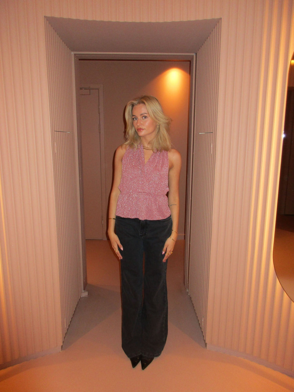 Mirry | Chique Halter Top met Open Rug voor Dames