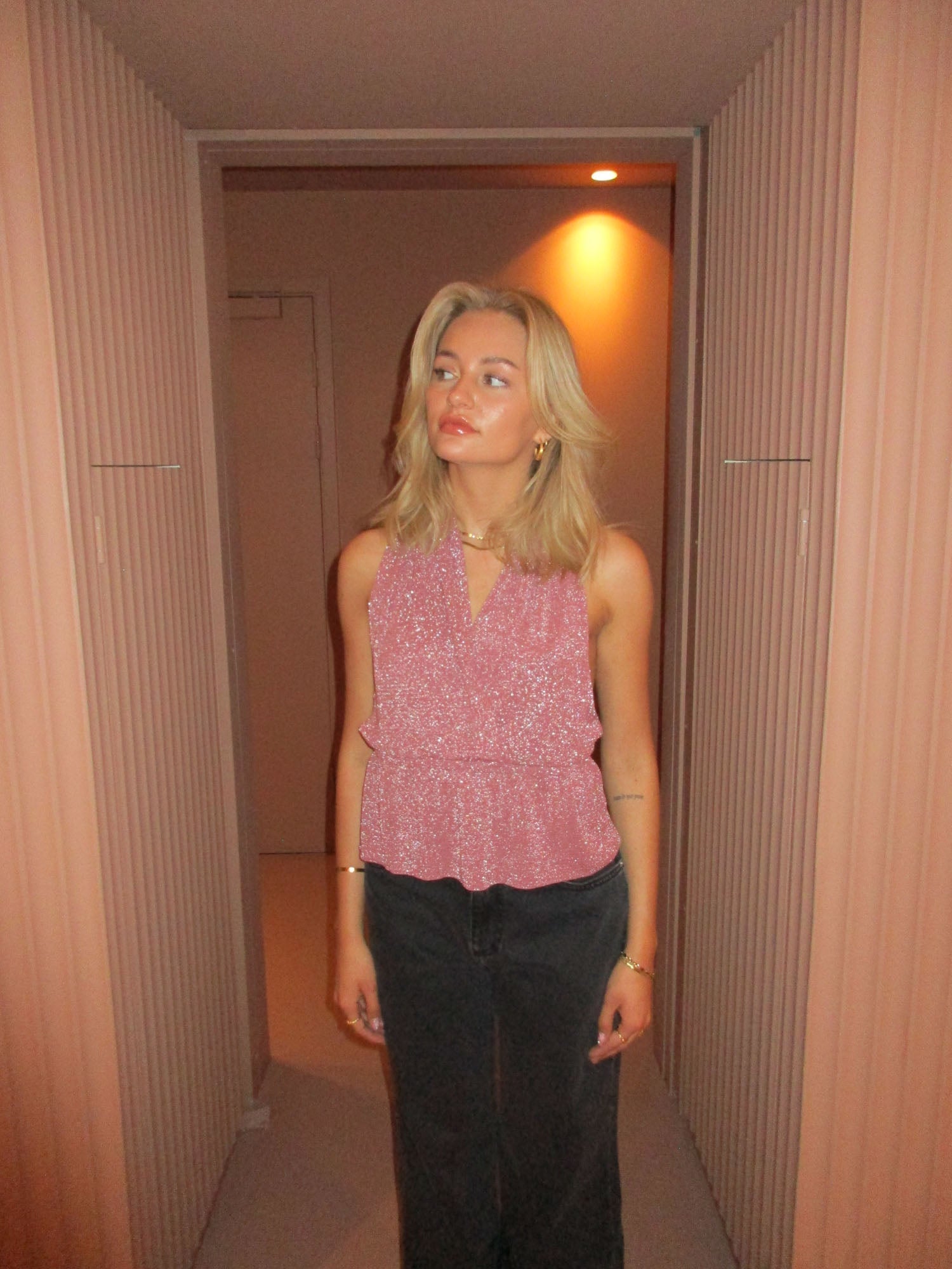 Mirry | Chique Halter Top met Open Rug voor Dames