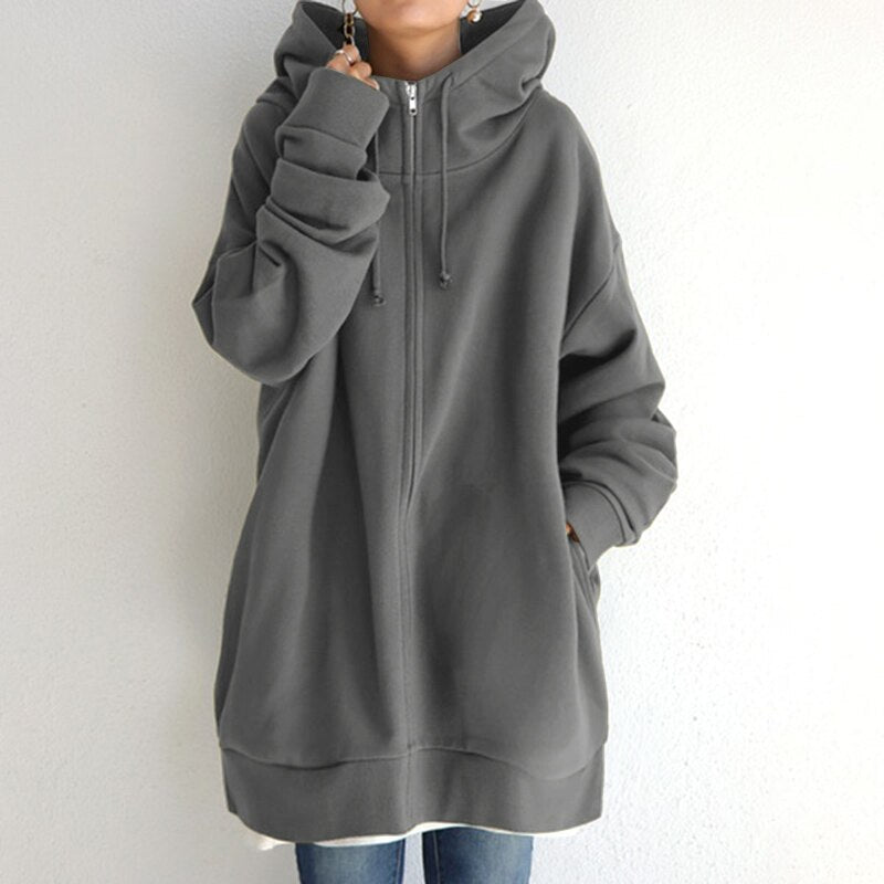 Milos | Oversized Dames Hoodie - Warm en Comfortabel