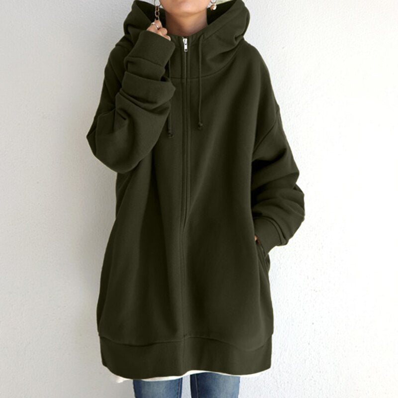 Milos | Oversized Dames Hoodie - Warm en Comfortabel