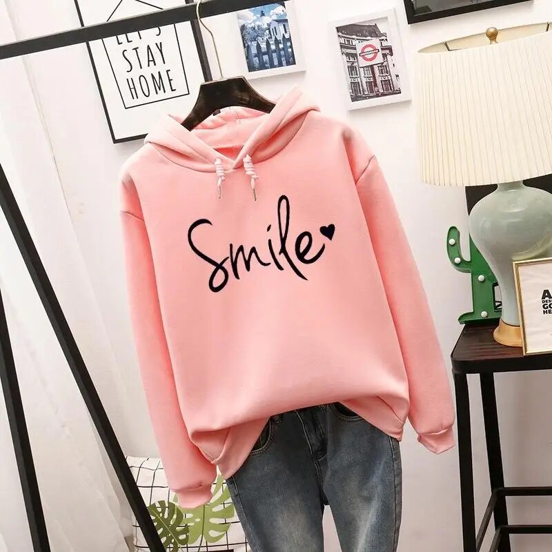 Smile | Comfortabele Hoodie Dames