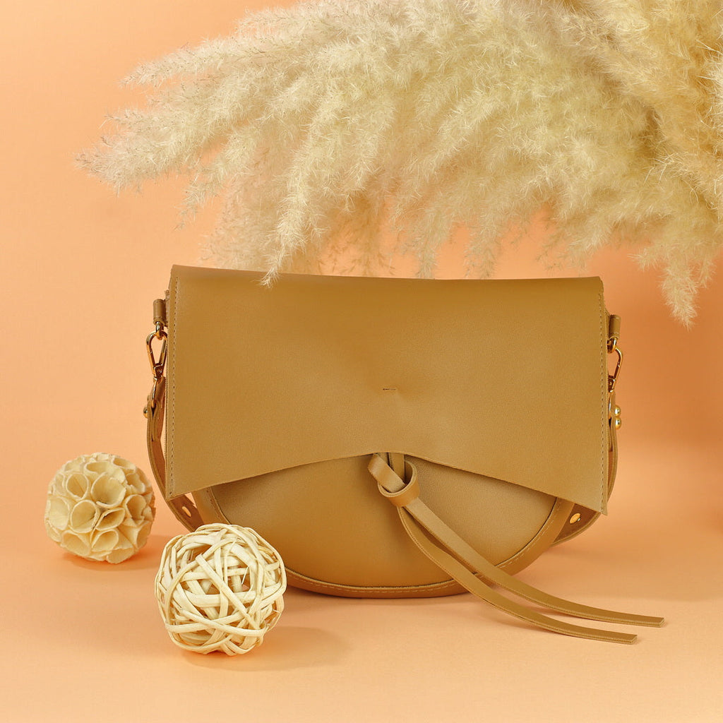 Fera | Vegan Leren Schoudertas met Subtiele Details