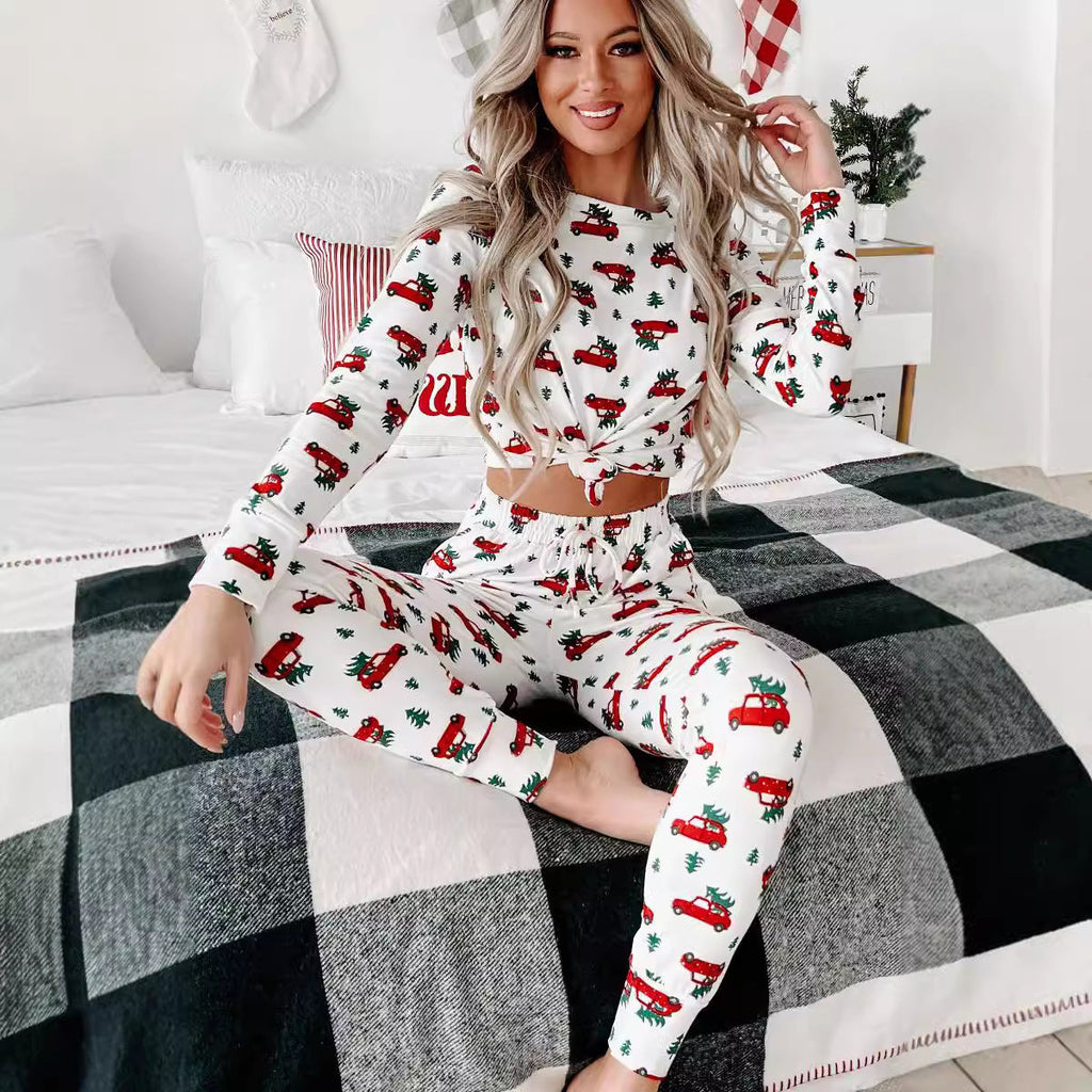 Katia | Kerst Pyjama Set Dames - Feestelijk Ontwerp en Comfortabele Pasvorm