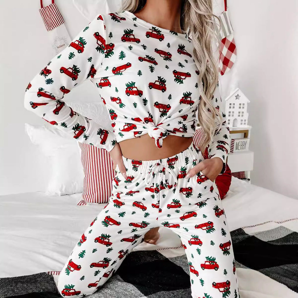Katia | Kerst Pyjama Set Dames - Feestelijk Ontwerp en Comfortabele Pasvorm