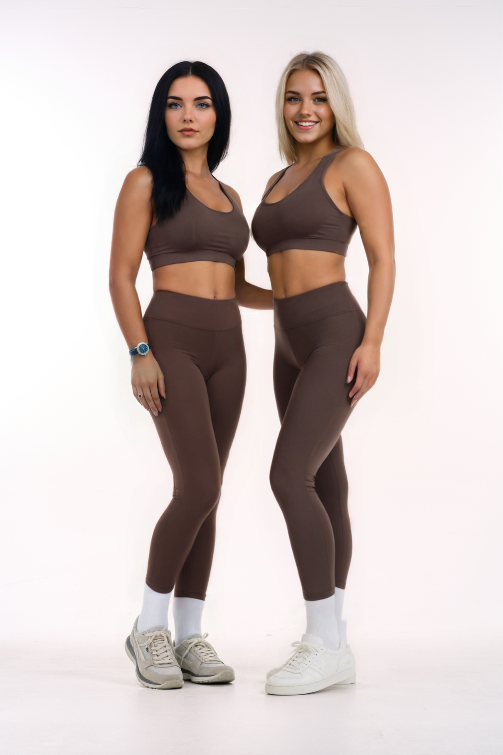 Vimora | Dames Sportlegging - High Waist met Ribbel Ontwerp