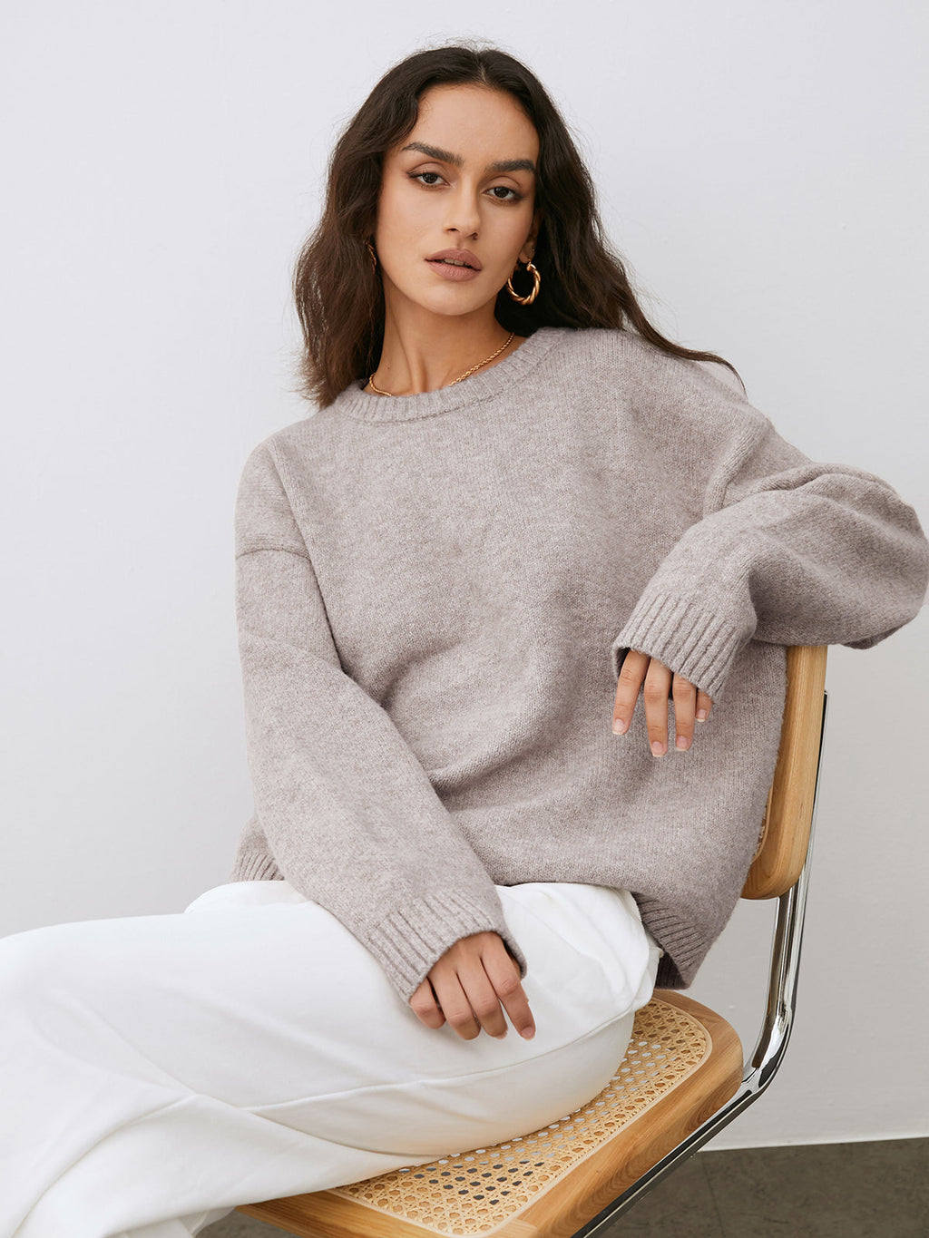 Gricia | Elegante Pullover Dames - Lichtgewicht, Hoge Stretch en Ultra Zacht