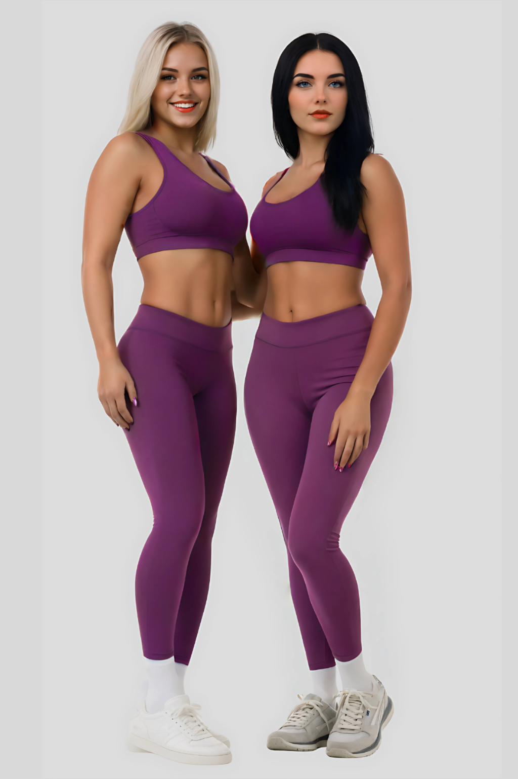 Kristel | Dames Sportlegging - High Waist met Ribbel Ontwerp