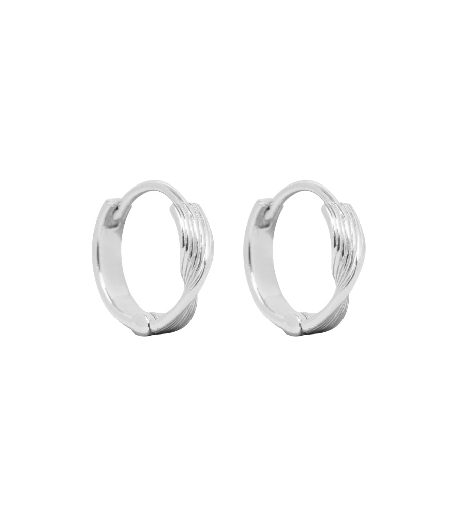 Oorbellen - swirled click